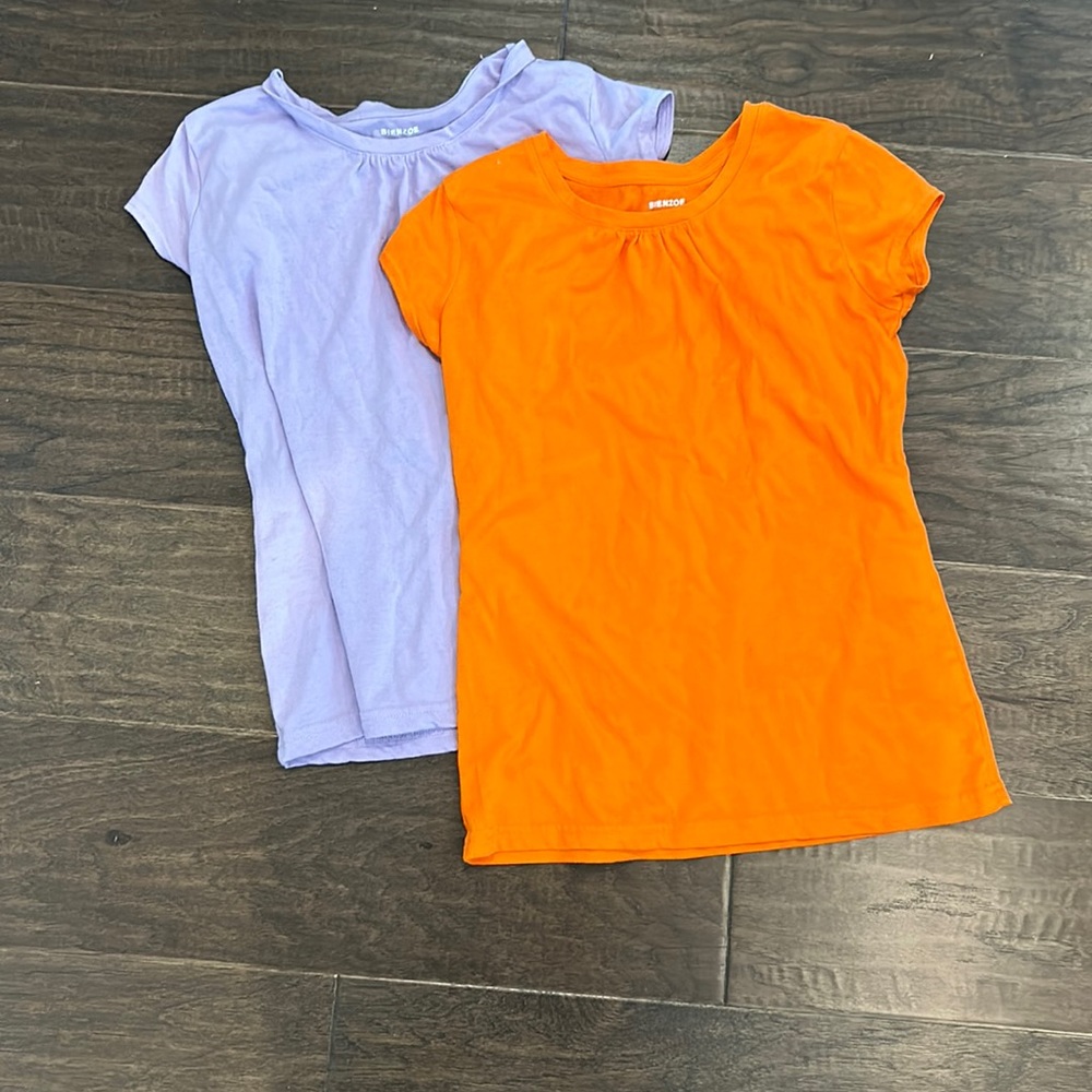 Lot/bundle 2 girls shirts 12/14